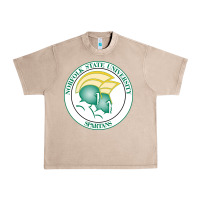 French Oak norfolk state spartans Urban Heavy Tee - linhVisuals