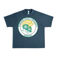 Midnight Navy norfolk state spartans Urban Heavy Tee - linhVisuals