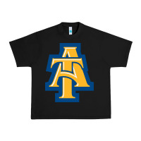 Black north carolina a&t aggies Urban Heavy Tee - linhVisuals