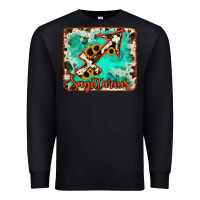Black Sagittarius turquoise cowhide Premium Sweatshirt - RanaPortraitStore