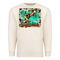 Sandshell Sagittarius turquoise cowhide Premium Sweatshirt - RanaPortraitStore