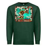 Sports Green Sagittarius turquoise cowhide Premium Sweatshirt - RanaPortraitStore