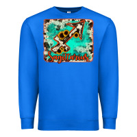 True Royal Sagittarius turquoise cowhide Premium Sweatshirt - RanaPortraitStore