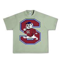 Oil Green south carolina state bulldogs Urban Heavy Tee - linhVisuals