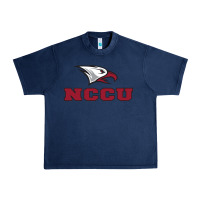 Navy north carolina central eagles Urban Heavy Tee - linhVisuals