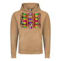 Vintage Camel mardi gras cake fleur de lis crawfish brushstrokes Vintage Hoodie - Artiststas