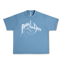Pebble Blue PANIC! AT THE DISCO Urban Heavy Tee - linhVisuals