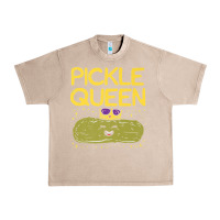 French Oak are you the pickle queen womens funny pickle gifts premium t shirt Urban Heavy Tee - linhVisuals