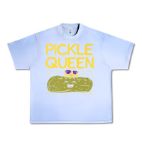 Grape Ice are you the pickle queen womens funny pickle gifts premium t shirt Urban Heavy Tee - linhVisuals