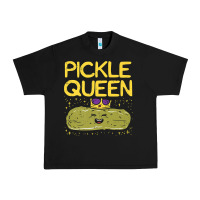 Black are you the pickle queen womens funny pickle gifts premium t shirt Urban Heavy Tee - linhVisuals