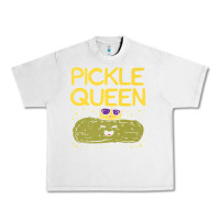 Lunar Rock are you the pickle queen womens funny pickle gifts premium t shirt Urban Heavy Tee - linhVisuals