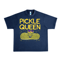 Navy are you the pickle queen womens funny pickle gifts premium t shirt Urban Heavy Tee - linhVisuals