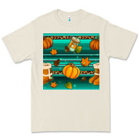 Autumn Seamless Pattern Premium Tee | Teevron