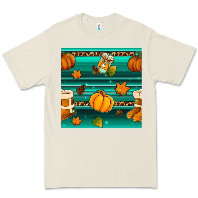 Autumn Seamless Pattern Premium Tee by BundleAndBundleShop | Teevron
