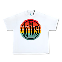 White The Kinks Vintage Music Retro Urban Heavy Tee - linhVisuals