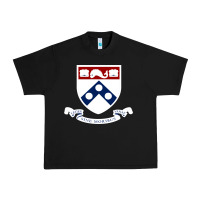 Black upenn shield with banner Urban Heavy Tee - linhVisuals