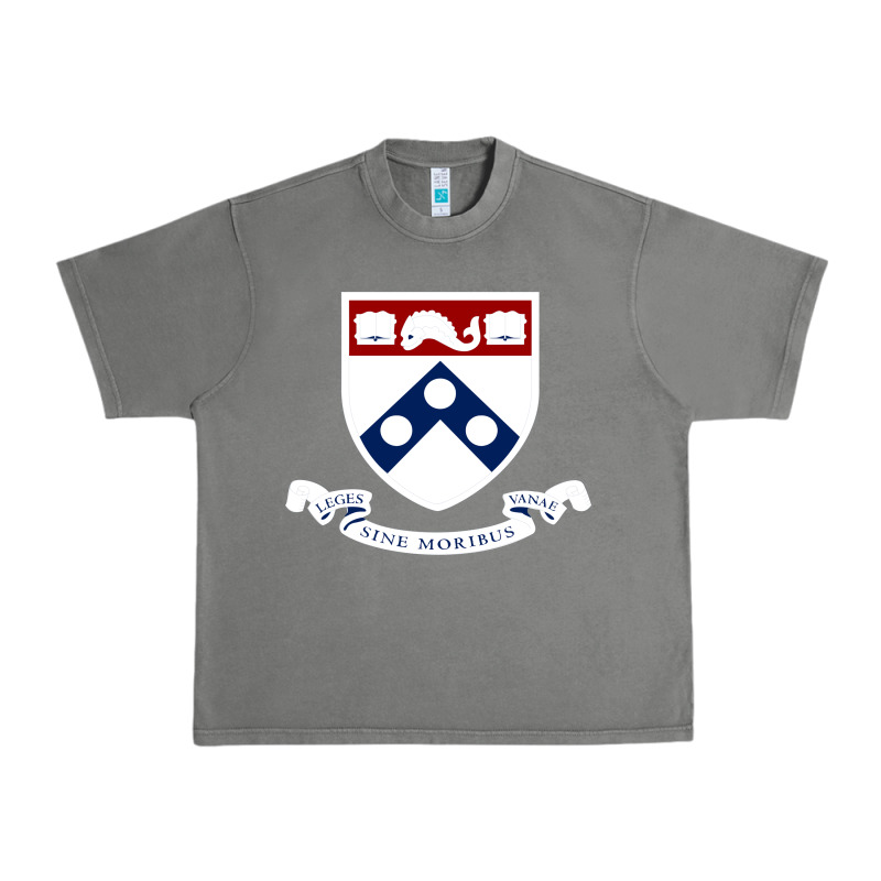 Upenn Shield With Banner Urban Heavy Tee by linhVisuals | Teevron