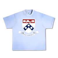 Grape Ice upenn shield with banner Urban Heavy Tee - linhVisuals