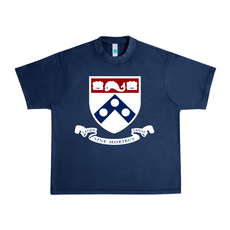 Upenn Shield With Banner Urban Heavy Tee by linhVisuals | Teevron