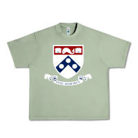 Oil Green upenn shield with banner Urban Heavy Tee - linhVisuals