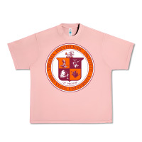 Salmon virginia tech seal Urban Heavy Tee - linhVisuals