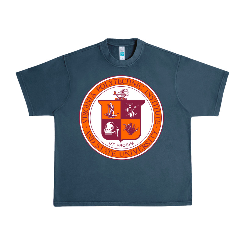 Virginia Tech Seal Urban Heavy Tee by linhVisuals | Teevron