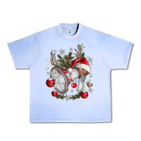 Grape Ice Merry Christmas Urban Heavy Tee - CowhideDigitalArt
