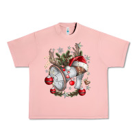 Salmon Merry Christmas Urban Heavy Tee - CowhideDigitalArt