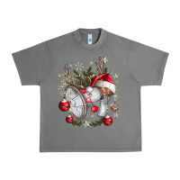 Tornado Merry Christmas Urban Heavy Tee - CowhideDigitalArt