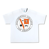 White college of occidental Urban Heavy Tee - linhVisuals