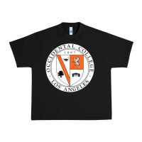 Black college of occidental Urban Heavy Tee - linhVisuals