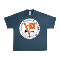 Midnight Navy college of occidental Urban Heavy Tee - linhVisuals
