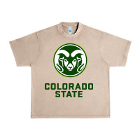 French Oak colorado state rams Urban Heavy Tee - linhVisuals