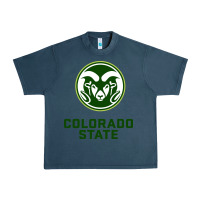 Midnight Navy colorado state rams Urban Heavy Tee - linhVisuals