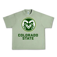 Oil Green colorado state rams Urban Heavy Tee - linhVisuals