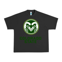 Pigment Black colorado state rams Urban Heavy Tee - linhVisuals