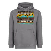 Storm sunflower aztec serape cowhide background Heavyweight Hoodie - RanaPortraitStore