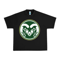 Black colorado state rams Urban Heavy Tee - linhVisuals