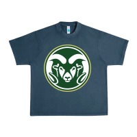 Midnight Navy colorado state rams Urban Heavy Tee - linhVisuals