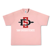 Salmon san diego state aztecs Urban Heavy Tee - linhVisuals