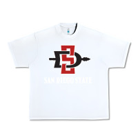 White san diego state aztecs Urban Heavy Tee - linhVisuals
