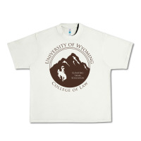 Pistachio university of wyoming cowboys Urban Heavy Tee - linhVisuals