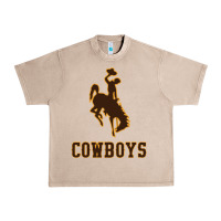 French Oak university of wyoming cowboys Urban Heavy Tee - linhVisuals