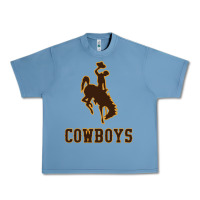 Pebble Blue university of wyoming cowboys Urban Heavy Tee - linhVisuals