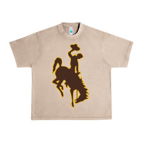 French Oak university of wyoming cowboys Urban Heavy Tee - linhVisuals