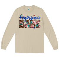 Mushroom american babe Long Sleeve Tee - Artiststas