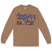 Toasted Coconut american babe Long Sleeve Tee - Artiststas