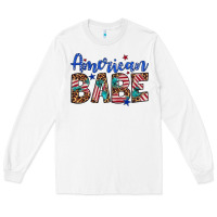 White american babe Long Sleeve Tee - Artiststas