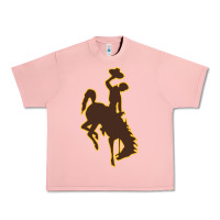 Salmon university of wyoming cowboys Urban Heavy Tee - linhVisuals