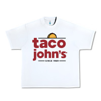 White taco john's Urban Heavy Tee - linhVisuals